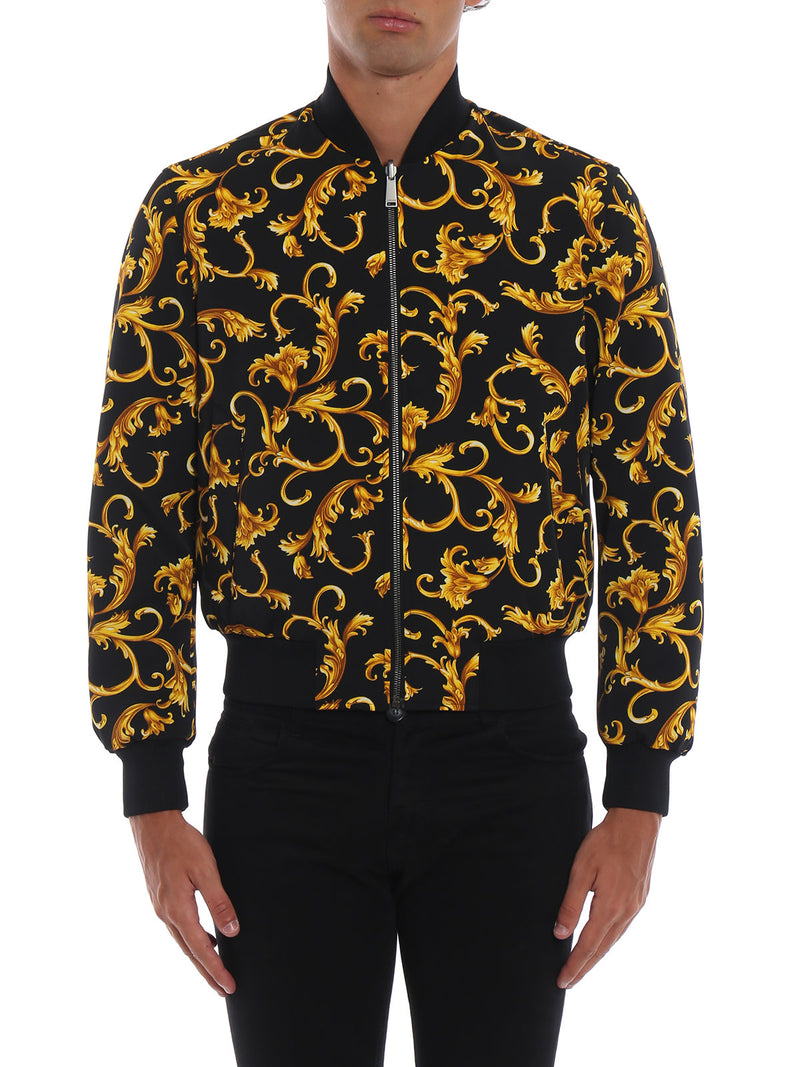 VERSACE Reversible Bomber Jacket