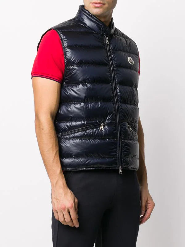 Gui quilted zipped gilet