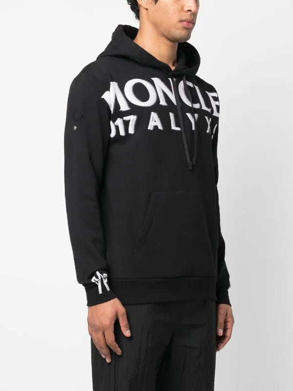 Moncler logo-print pullover hoodie