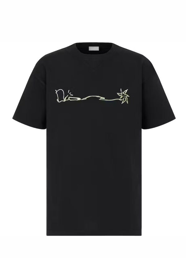 Dior x CACTUS JACK Oversized T-shirt Black