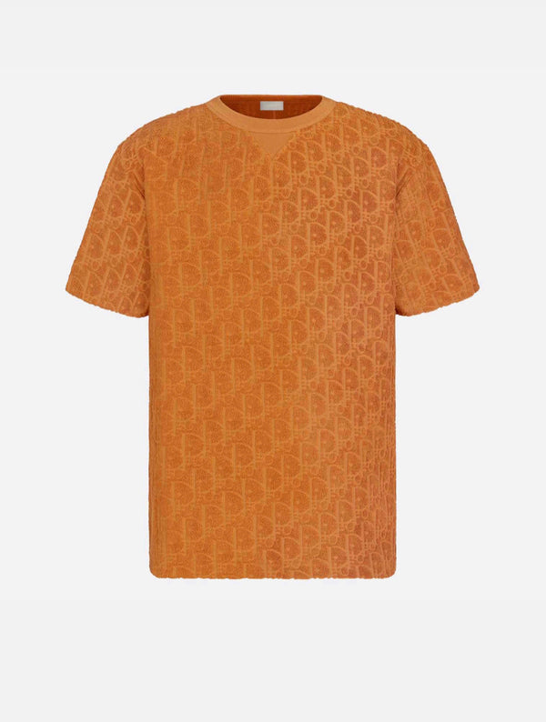 DIOR Oblique Oversized Camel T-shirt