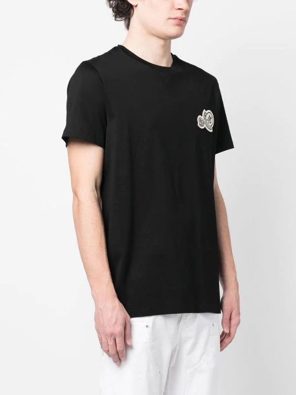 Moncler Logo-patch T-shirt black