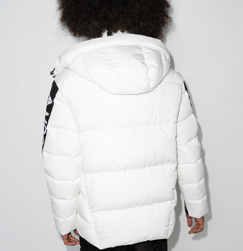 Naufrage quilted puffer jacket white