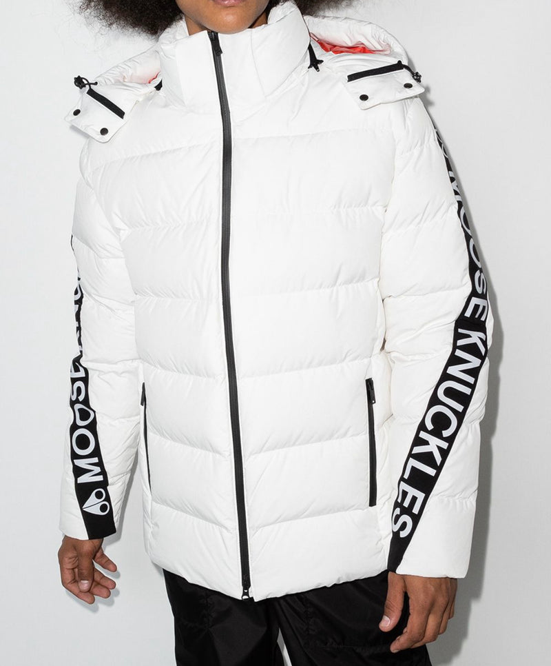 Naufrage quilted puffer jacket white