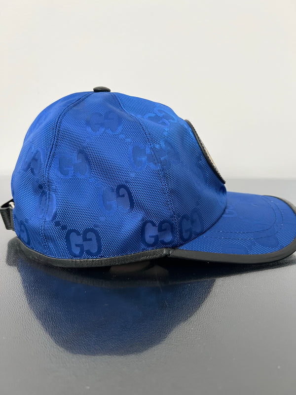 Off the Grid Monogram Cap blue