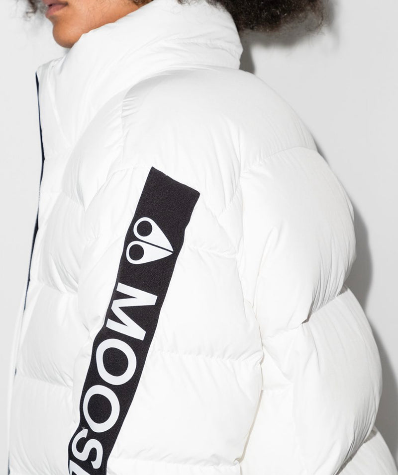 Naufrage quilted puffer jacket white