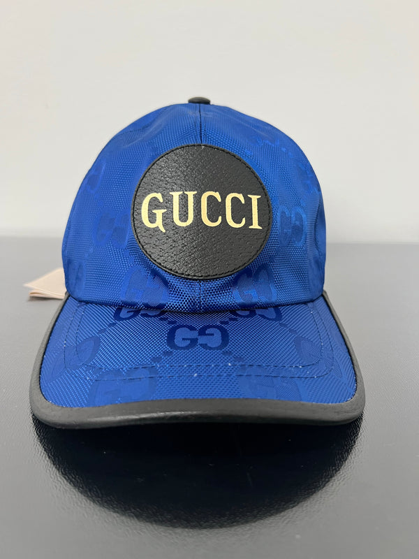 Off the Grid Monogram Cap blue