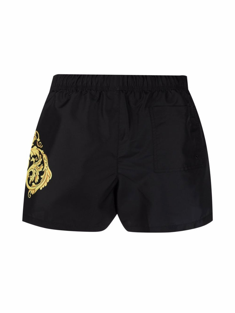 Versace Barocco-print swim shorts