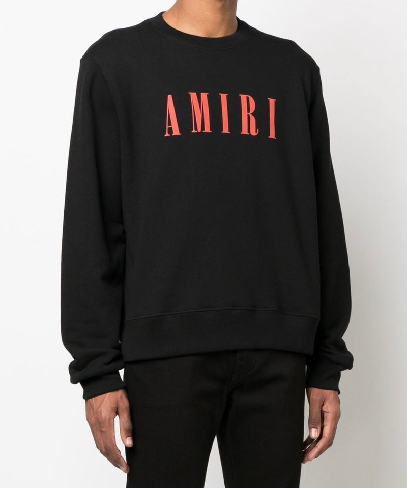 Amiri logo-print crew-neck sweatshirt