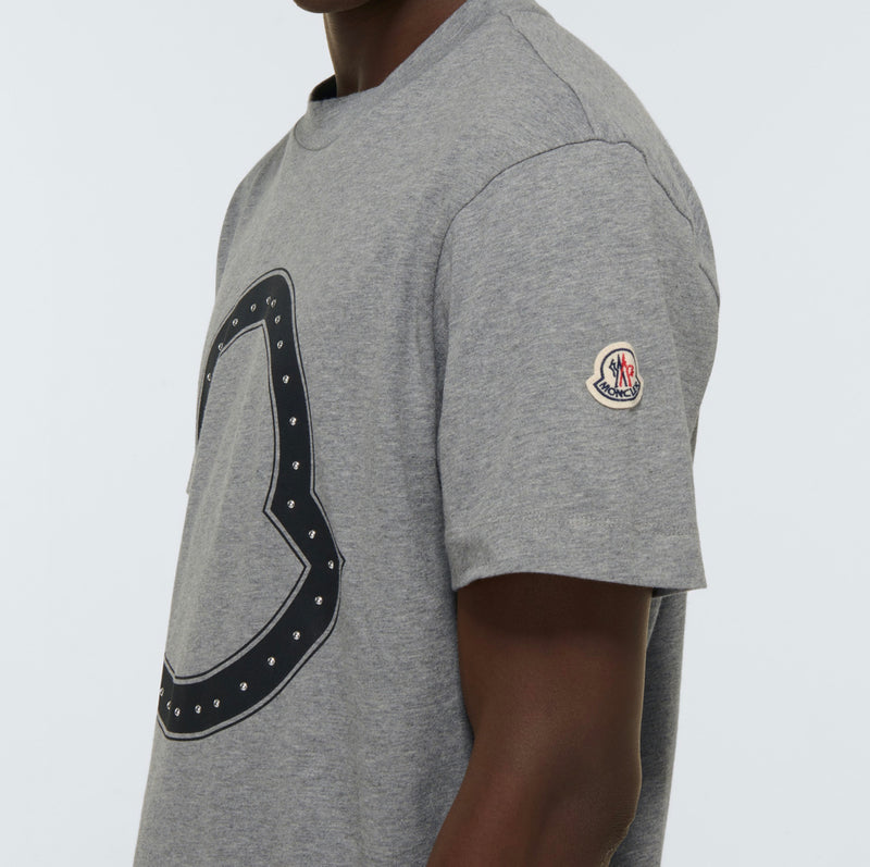 Moncler studded logo t-shirt