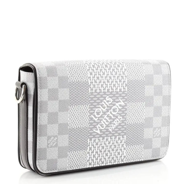 Studio Messenger Bag Limited Edition Damier Graphite 3D