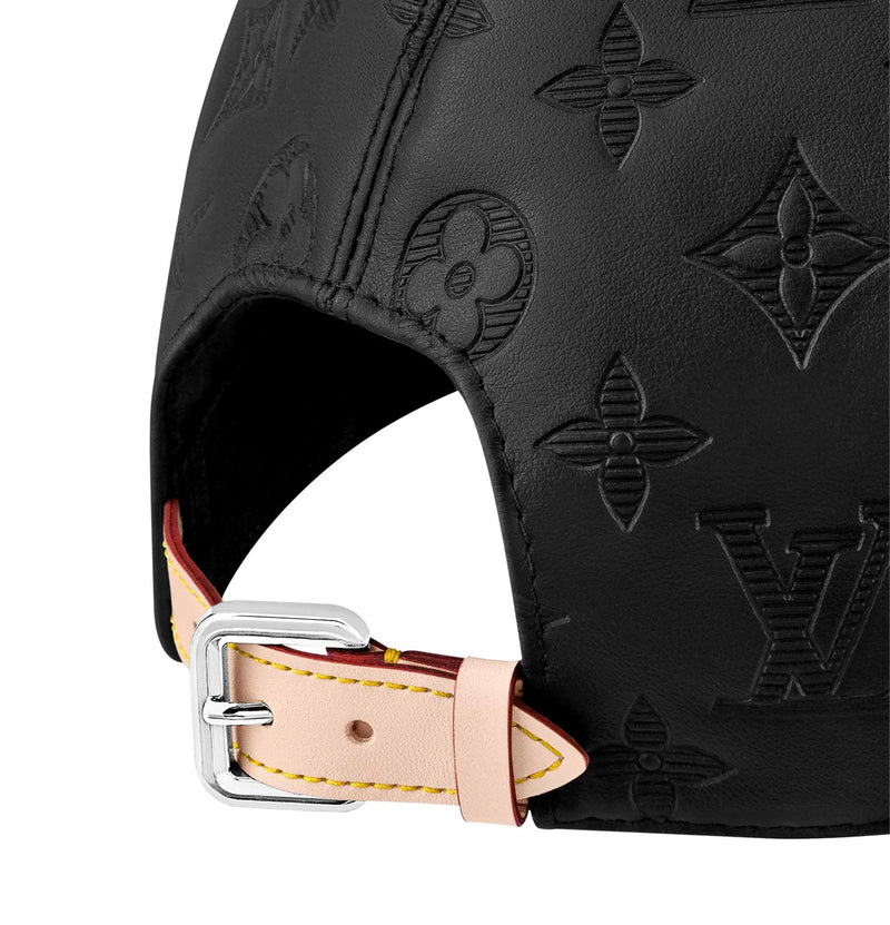 LV Monogram Cap Leather