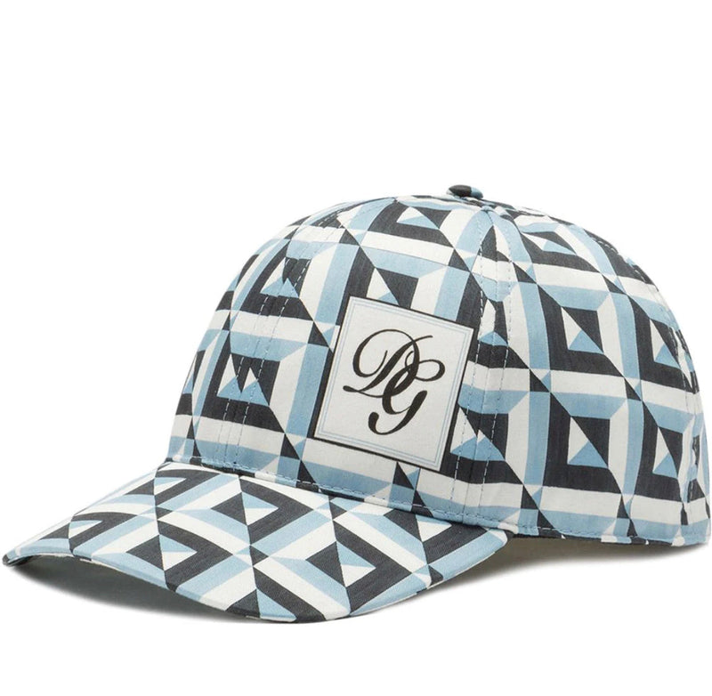 geometric-pattern baseball cap