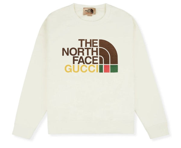 north face x Gucci sweatshirt